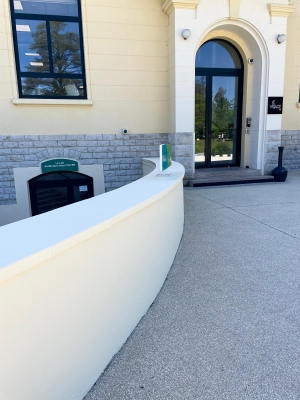 Mur après notre travail